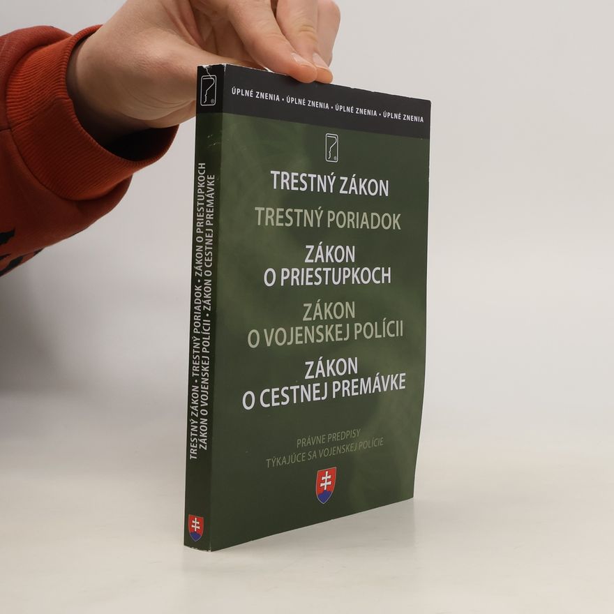 Kolektív autorov Trestný zákon = Trestný poriadok