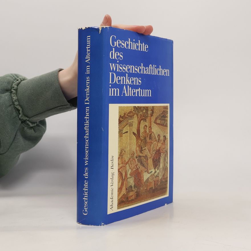 Fritz Jürß Geschichte des wissenschaftlichen Denkens im Altertum