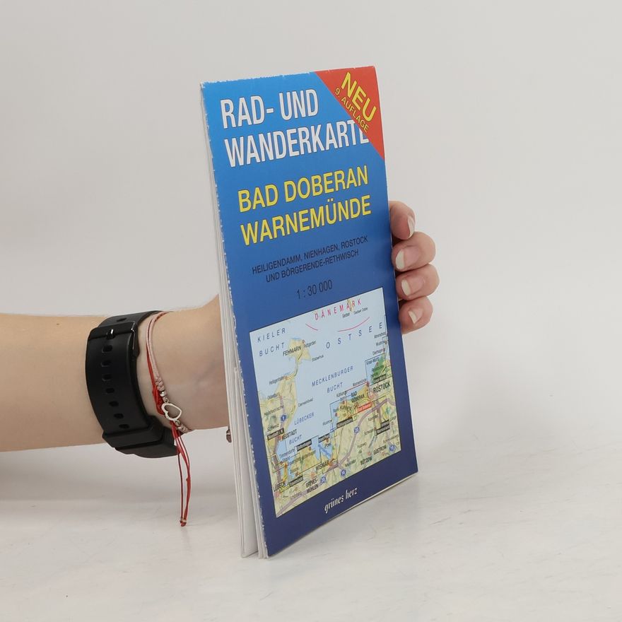 Lutz Gebhardt Rad- und Wanderkarte. Bad Doberan, Warnemünde