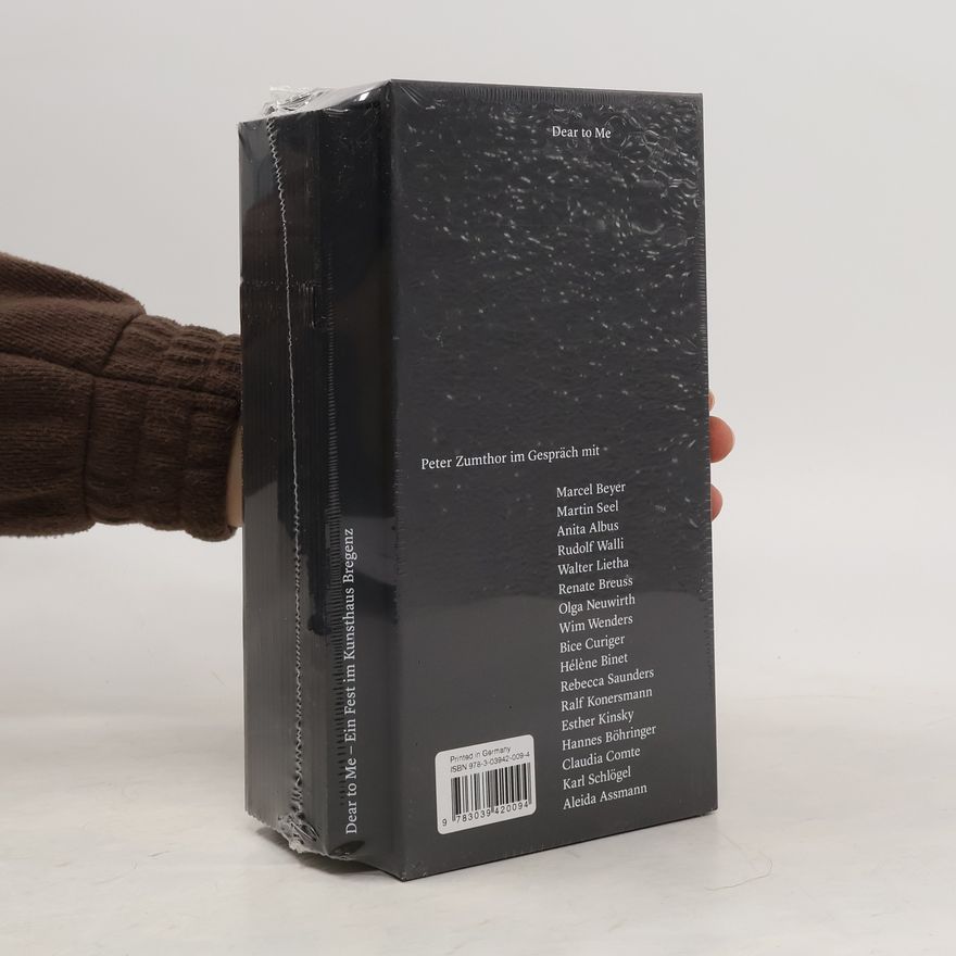 Peter Zumthor Dear to Me. 18 Hefte
