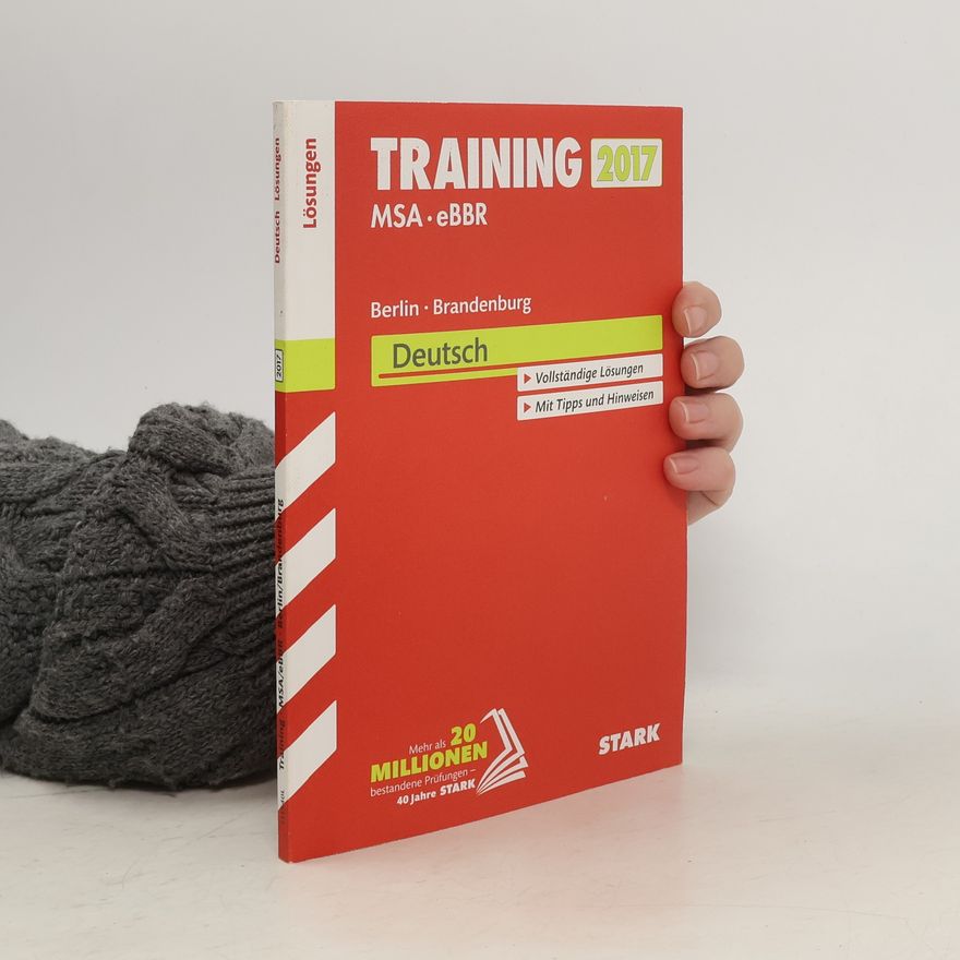 Collectif d'auteurs Training MSA, eBBR 2017: Deutsch- Lösungen