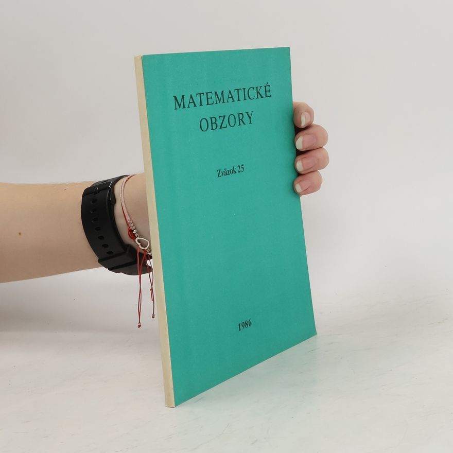 Kolektiv autorů Matematické obzory. Zväzok 25