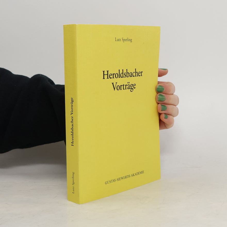 Lutz Sperling Heroldsbacher Vorträge
