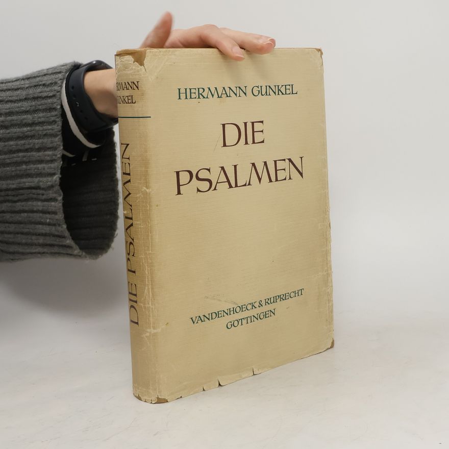 Hermann Gunkel Die Psalmen