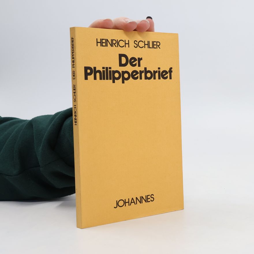 Heinrich Schlier Der Philipperbrief