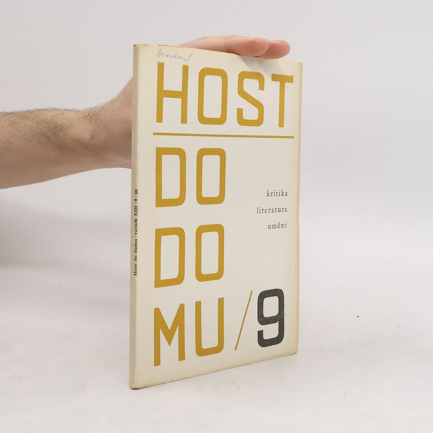 Kolektiv autorů Host do domu 9/1966