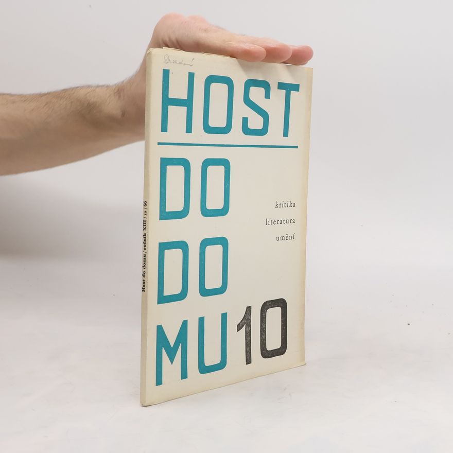Kolektiv autorů Host do domu. Ročník XIV. 10