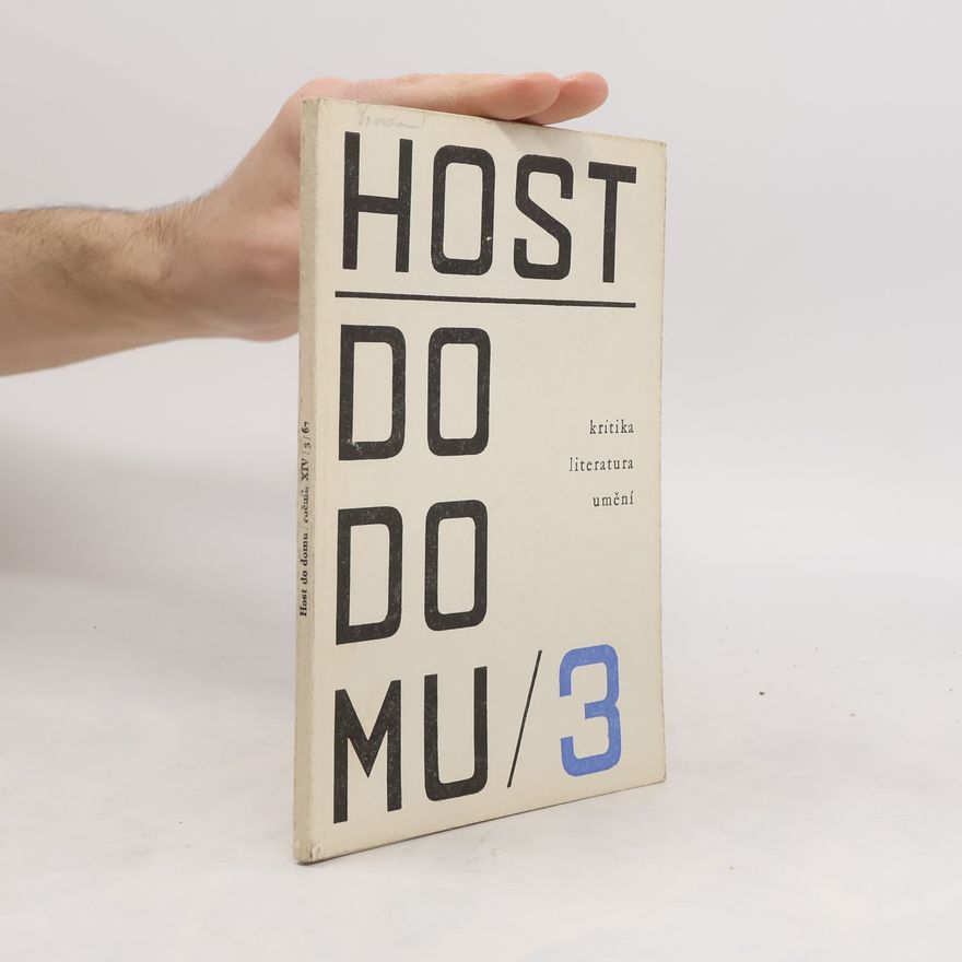 Various authors Host do domu 3. Ročník XIV