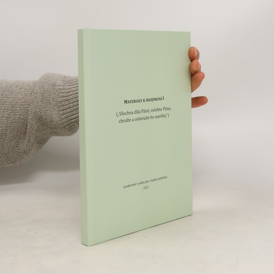 Autorenkollektiv Materiály k rozjímání I