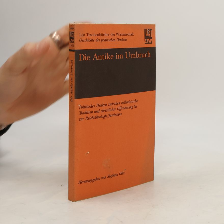 Otto Stephan Die Antike im Umbruch