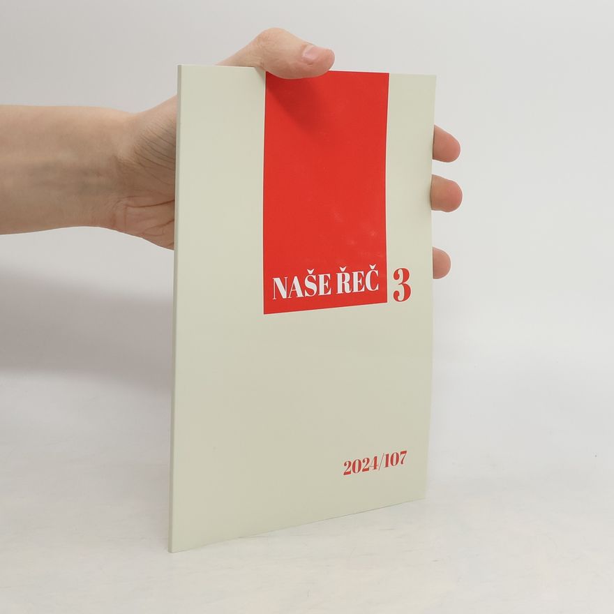 Various authors Naše řeč 3/2024