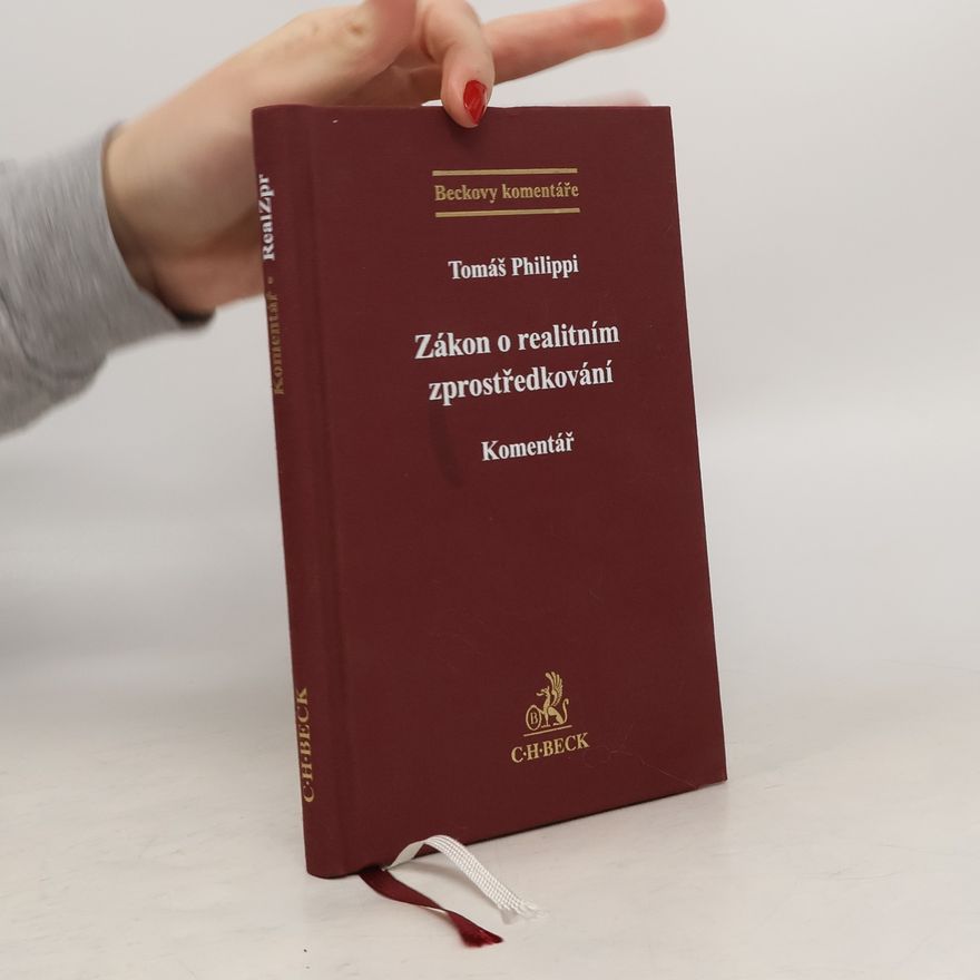 Tomáš Philippi Zákon o realitním zprostředkování
