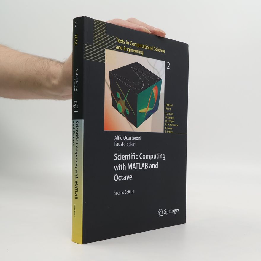 Alfio Quarteroni Scientific computing with MATLAB and Octave