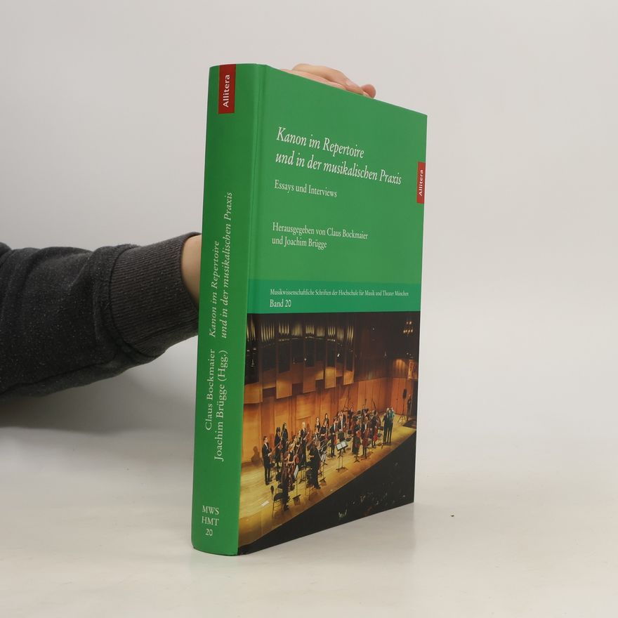 Claus Bockmaier Kanon im Repertoire und in der musikalischen Praxis