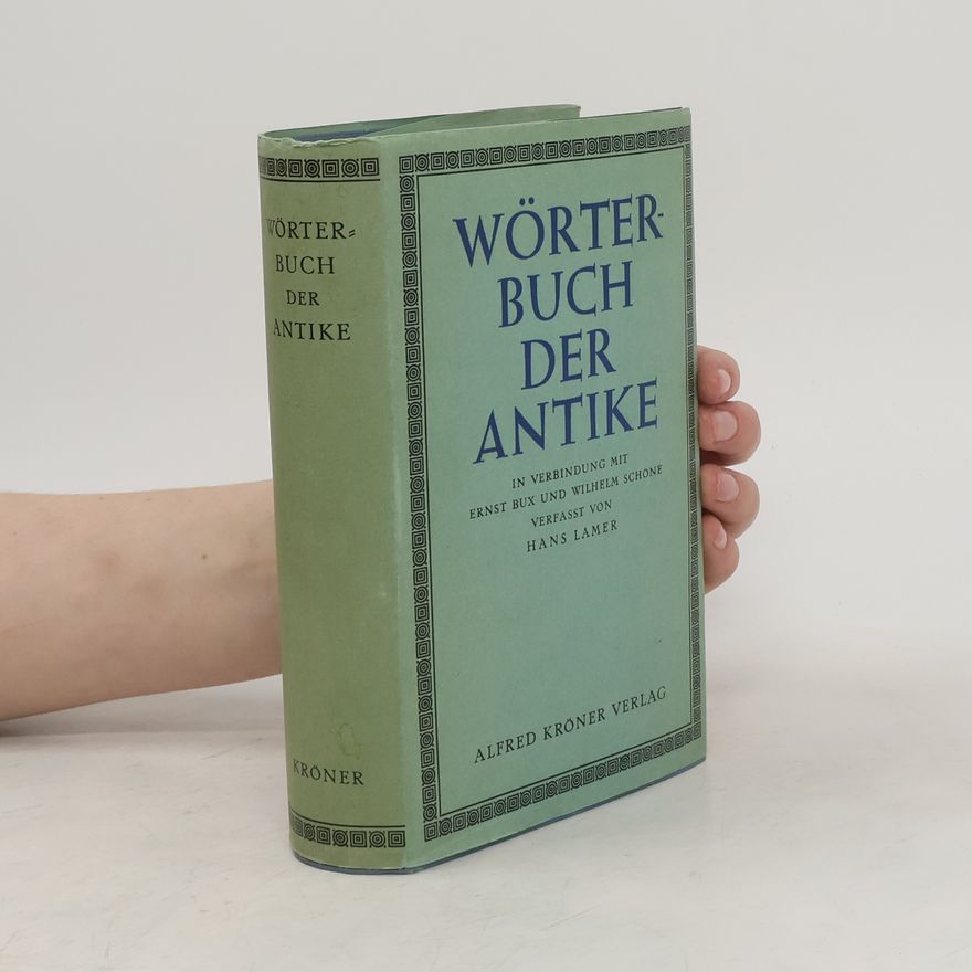 Hans Lamer Wörter buch der antike