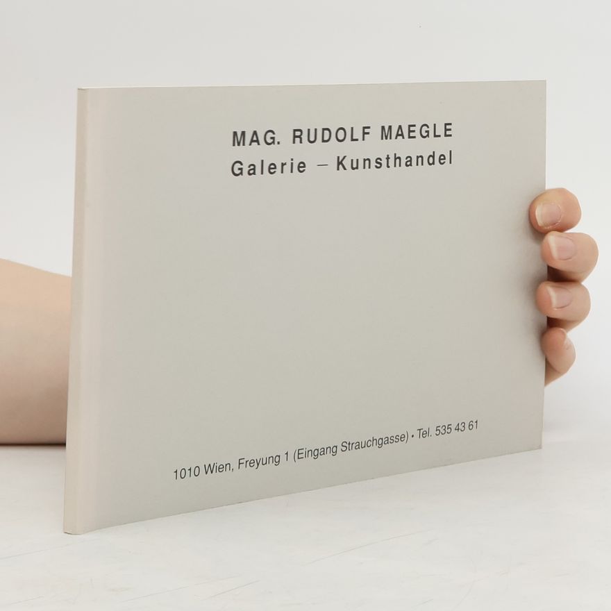 Auteurscollectief Mag. Rudolf Maegle. Galerie - Kunsthandel