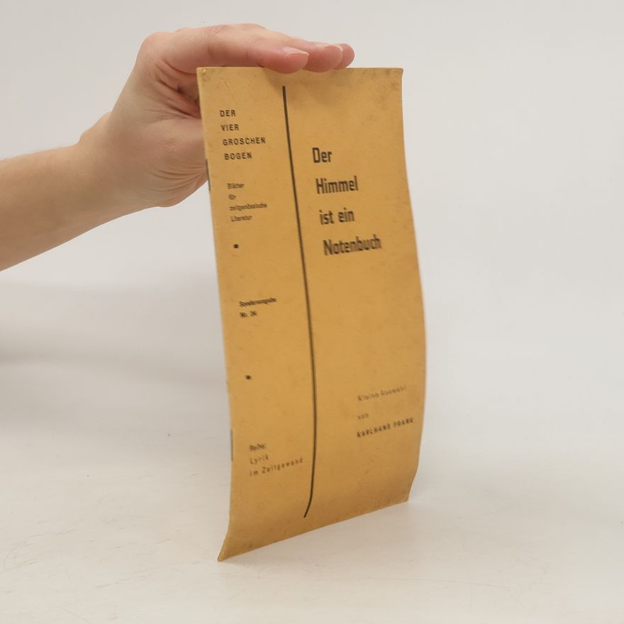 Karlhans Frank Der Himmel ist ein Notenbuch 24