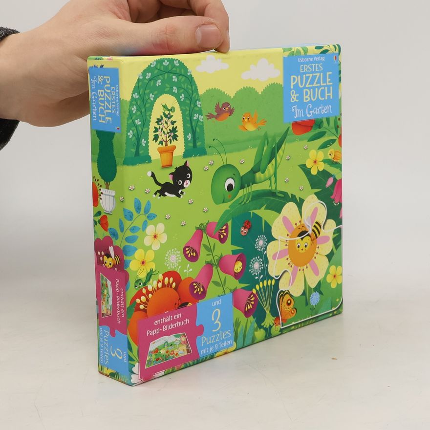 Sam Taplin Erstes Puzzle und Buch: Im Garten