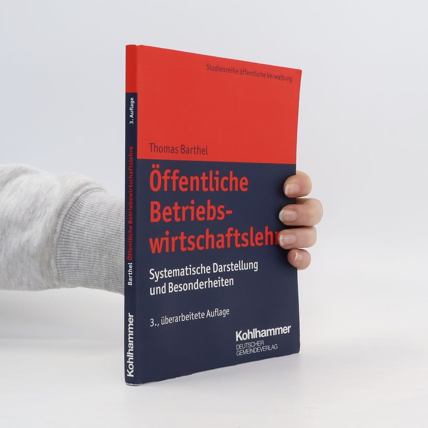 Thomas Barthel Öffentliche Betriebswirtschaftslehre