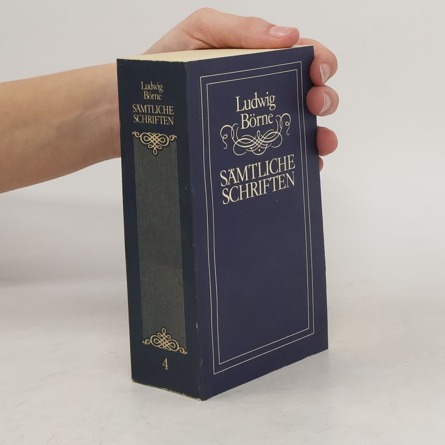 Ludwig Börne Sämtliche Schriften 4