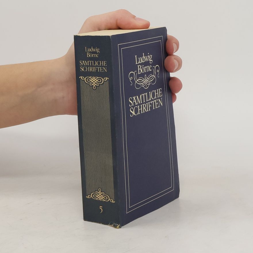 Ludwig Börne Sämtliche Schriften 5
