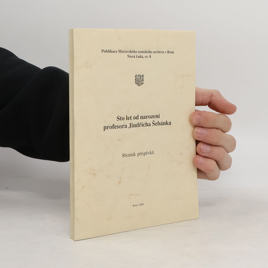 Collectif d'auteurs Sto let od narození profesora Jindřicha Šebánka