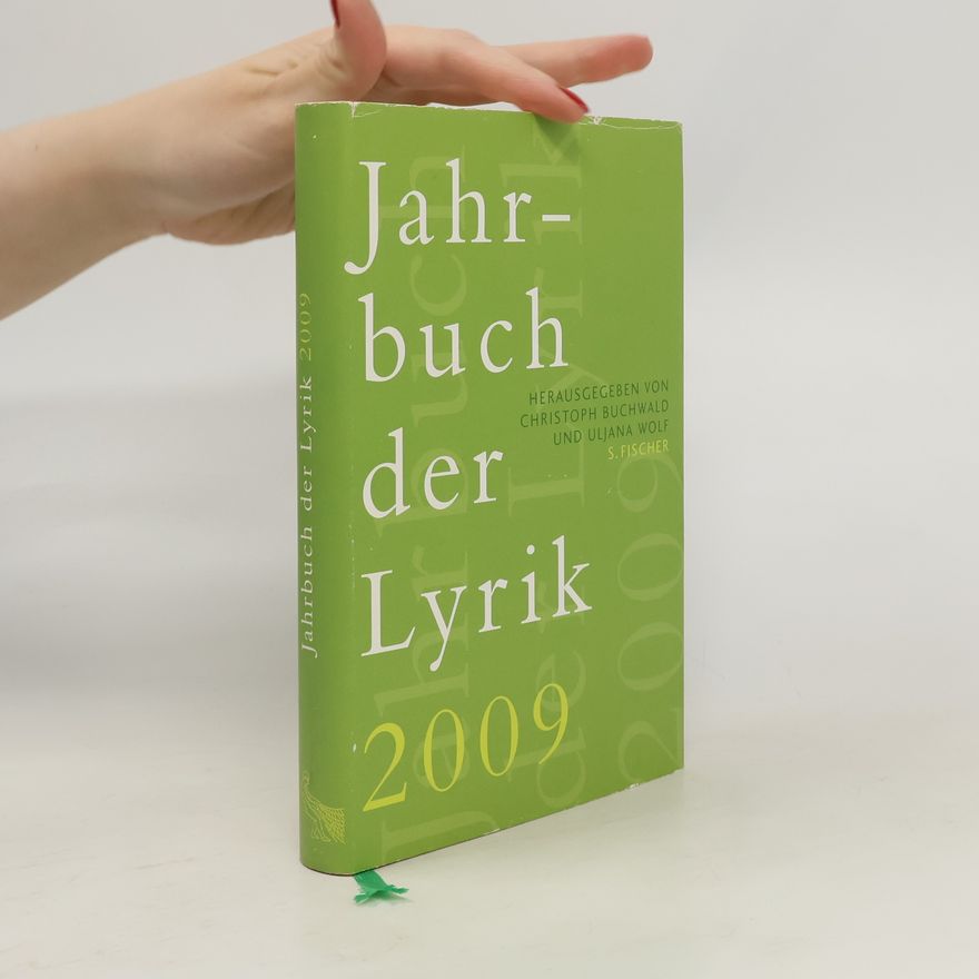 Christoph Buchwald Jahrbuch der Lyrik 2009
