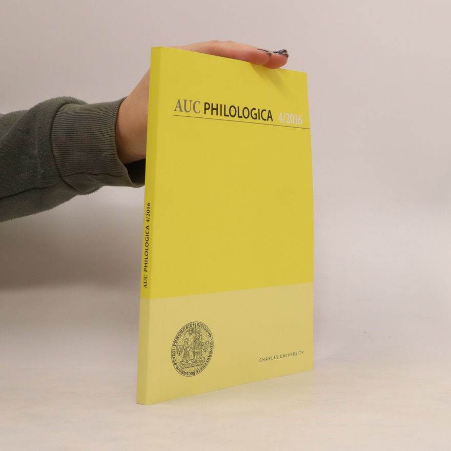 Autorenkollektiv AUC Philologica 4/2016