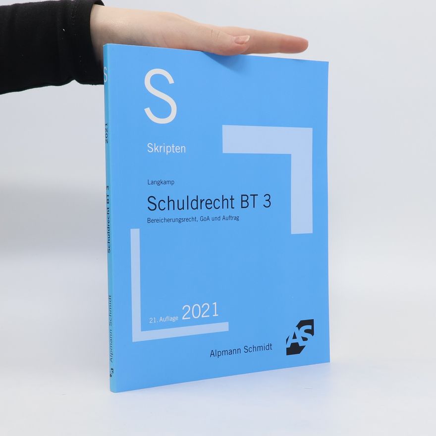 Tobias Langkamp Skript Schuldrecht BT 3
