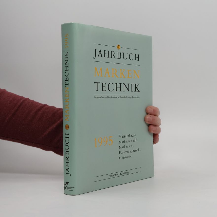 Collectif d'auteurs Jahrbuch 1995. Markentechnik