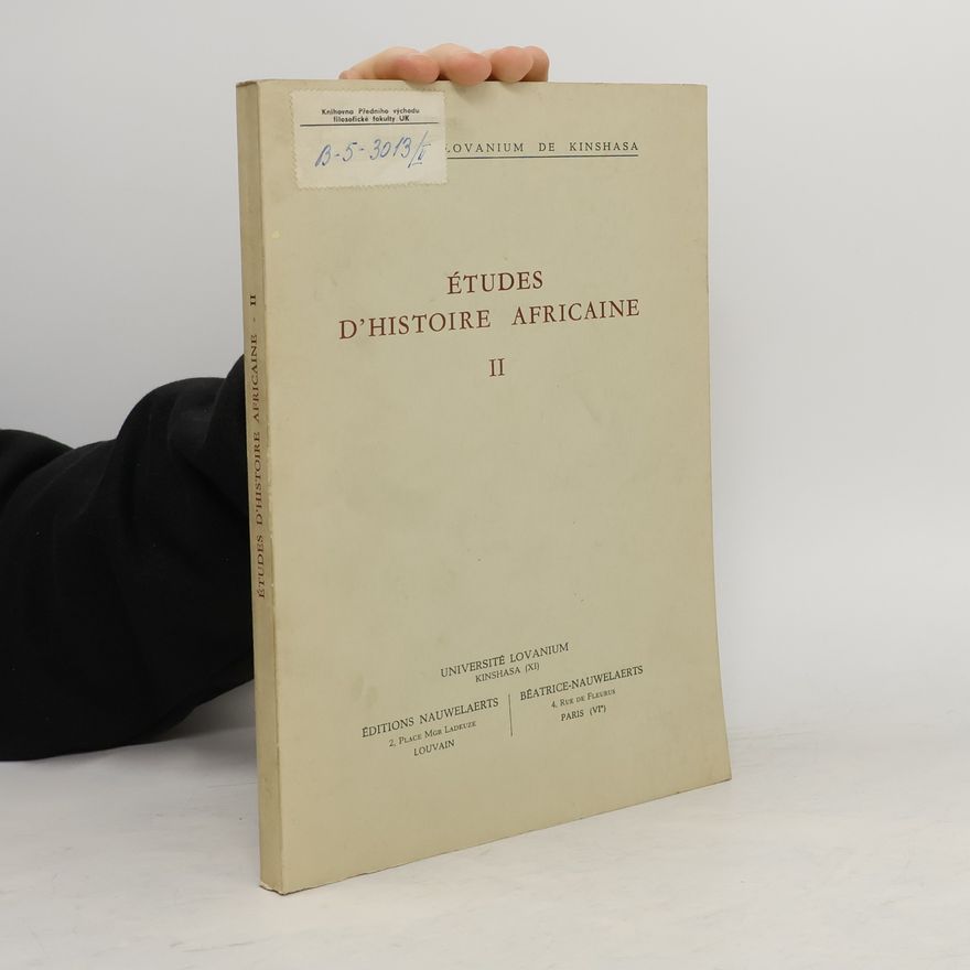 Kolektiv autorů Études D'historie Africaine II