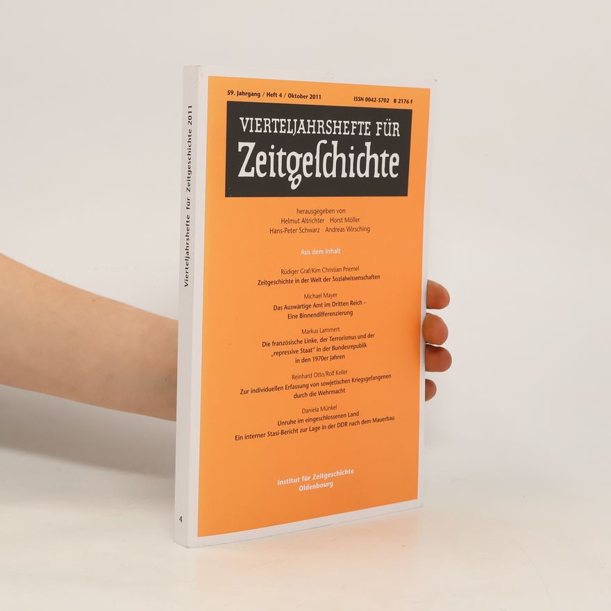 Autorenkollektiv Vierteljahrshefte für Zeitgeschichte 10/2011