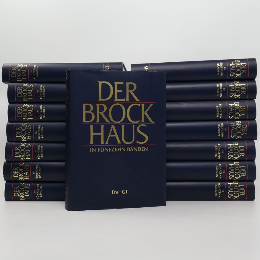 Autorenkollektiv Der Brock Haus in fünfzehn Bänden 1-15