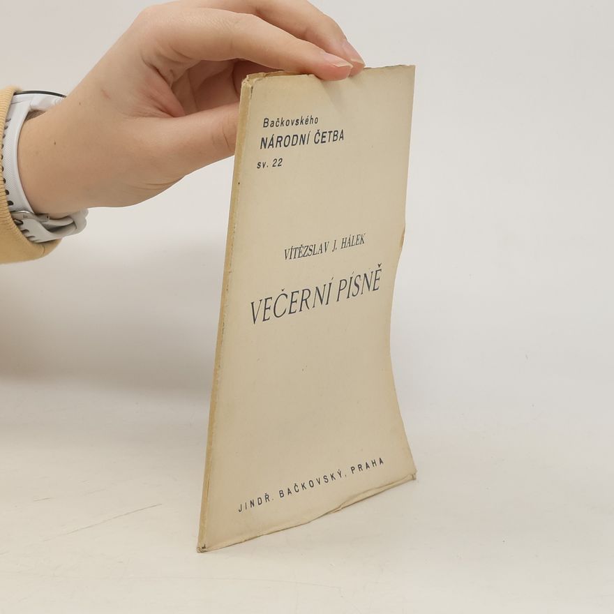 Vítězslav Hálek Večerní písně