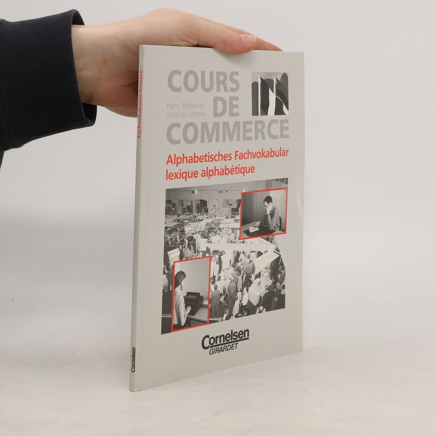 Autorenkollektiv Cours de commerce