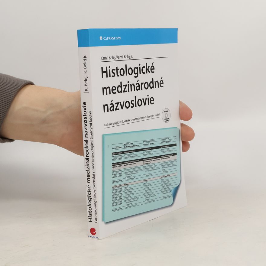 Kamil Belej Histologické medzinárodné názvoslovie