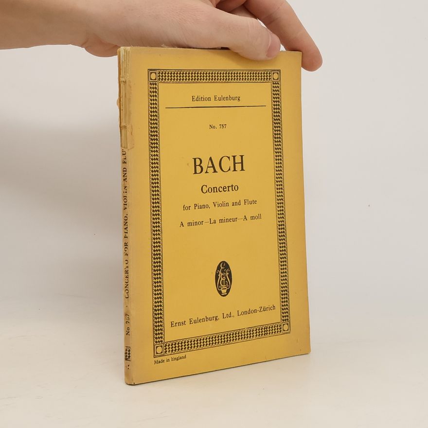 Johann Sebastian Bach Bach No. 757