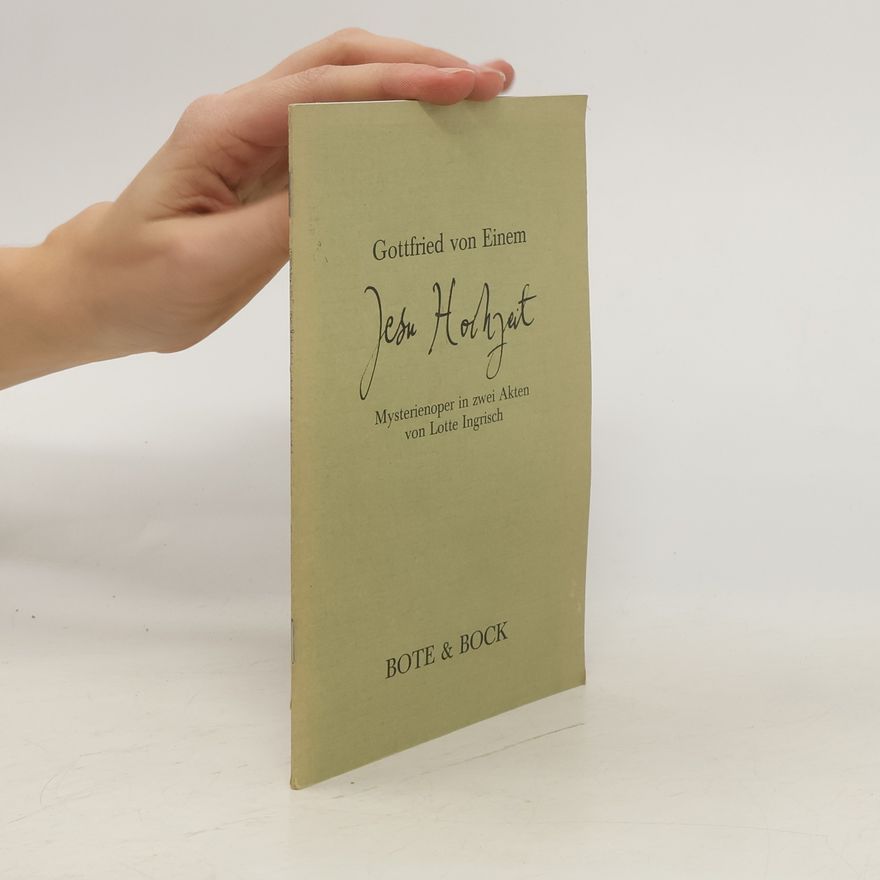 Gottfried von Einem Jesu Hochzeit