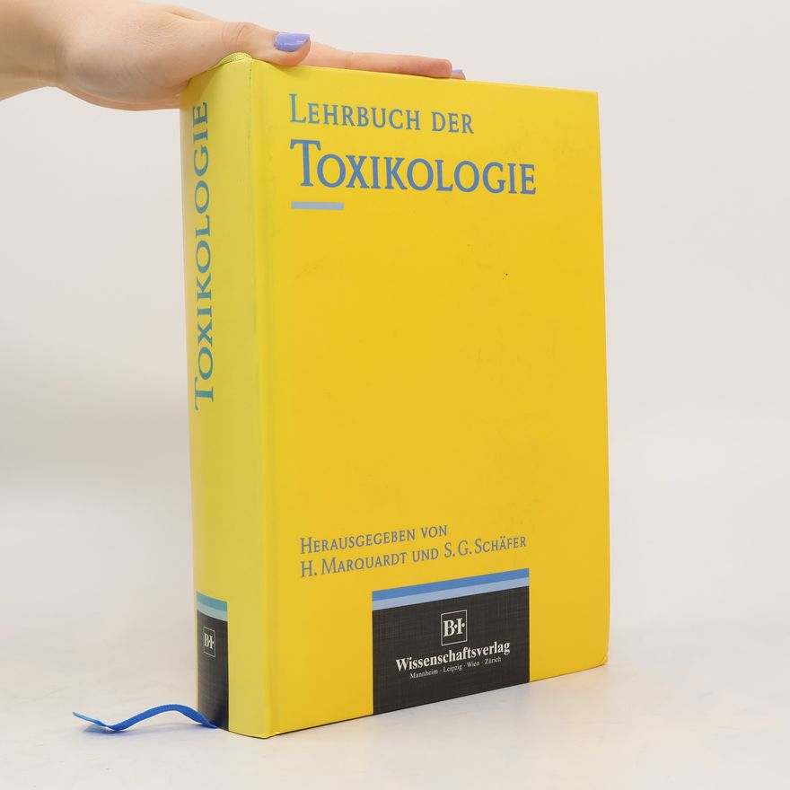 Hans Marquardt Lehrbuch der Toxikologie