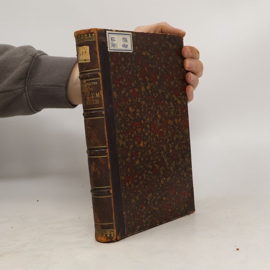 Sj Franz Von Hummelauer Commentarius in Libros Iudicum et Ruth