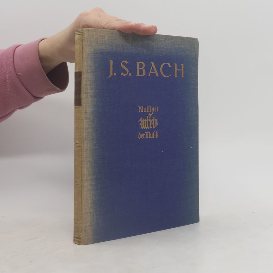 Hans Joachim Moser Johann Sebastian Bach