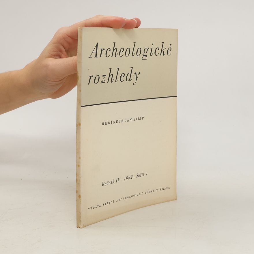 Jan Filip Archeologické rozhledy 1/1952