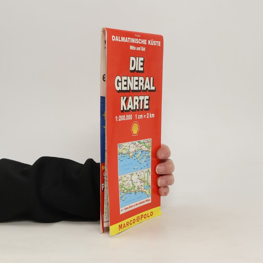 Autores varios Kroatische Küste. Mitte und Süd. Die heneral Karte