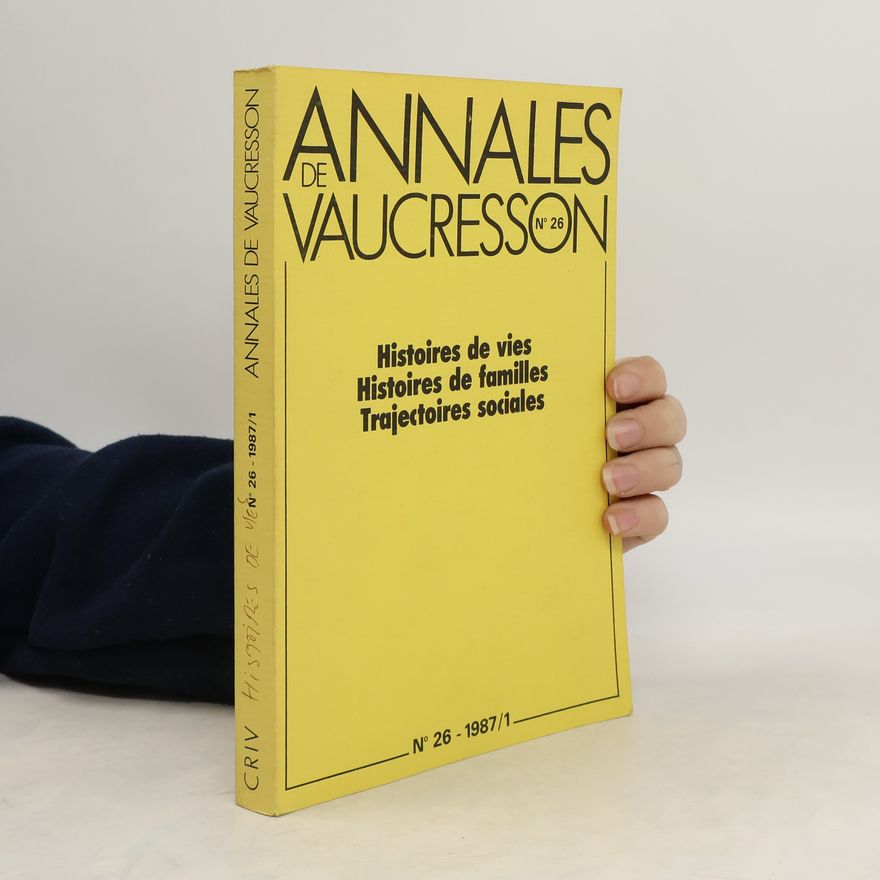 Autorenkollektiv Annales de Vaucresson n°26