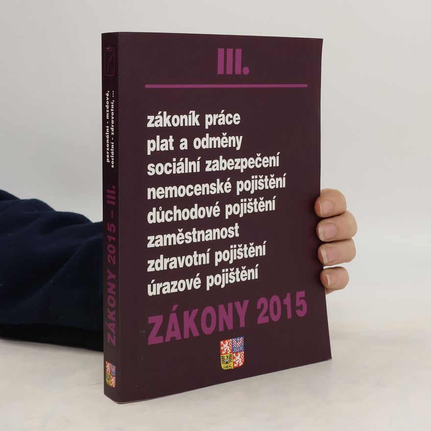 Kolektiv autorů Zákony 2015 III.