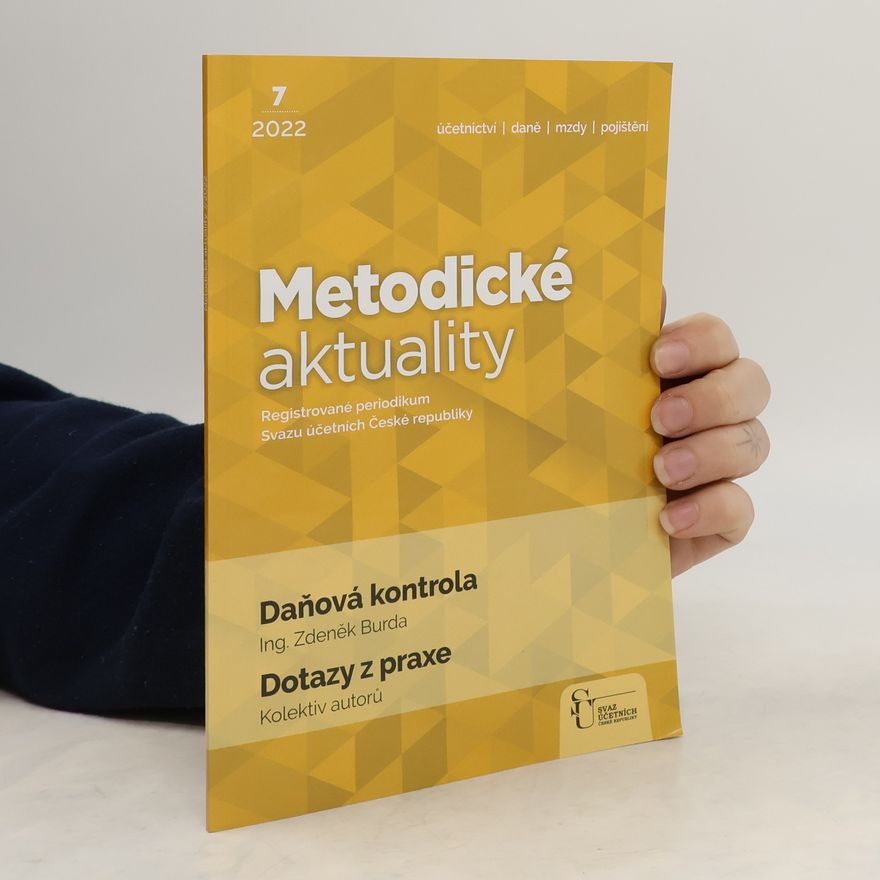 Kolektiv autorů Metodické aktuality 7/2022