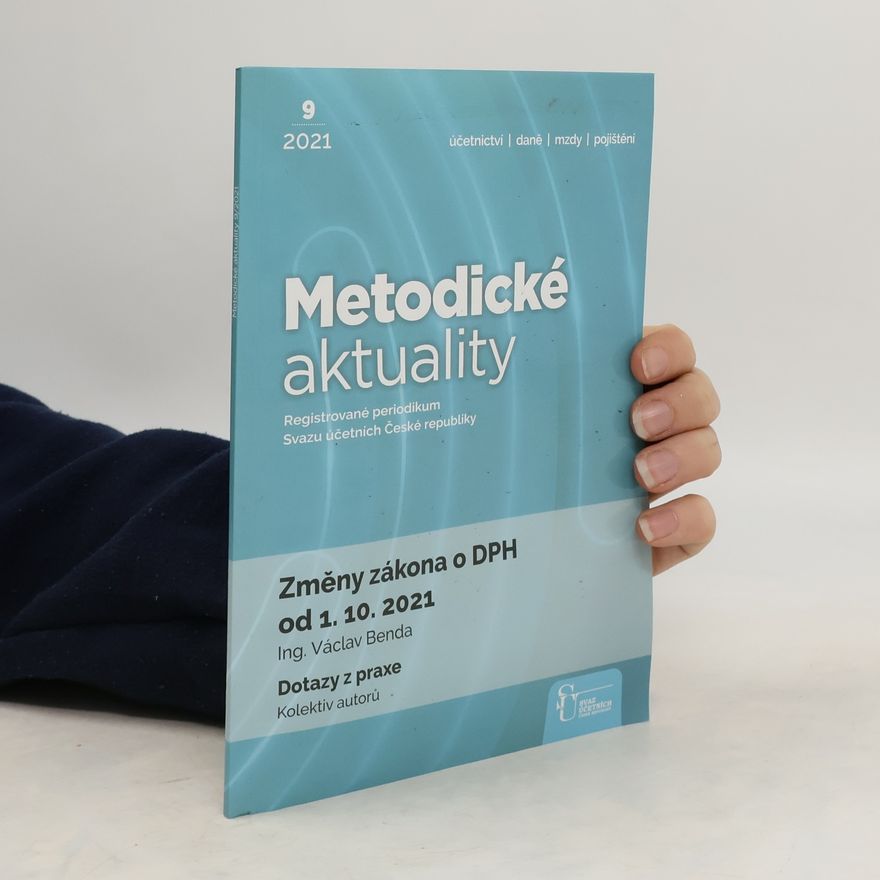 Václav Benda Metodické aktuality 9/2021