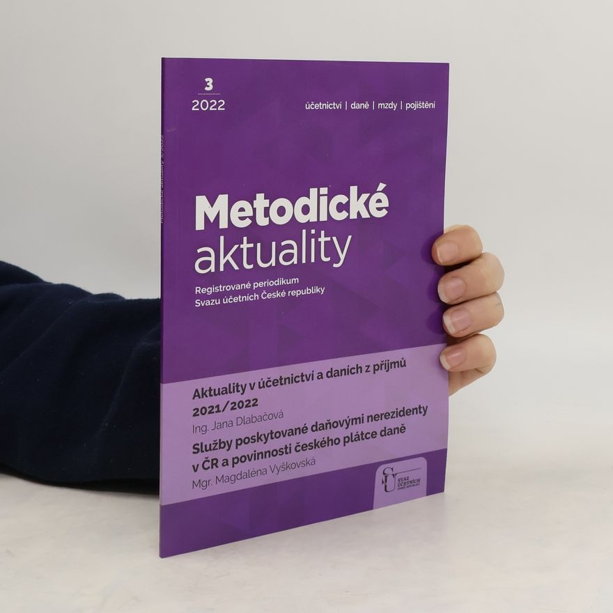 Kolektiv autorů Metodické aktuality 3/2022