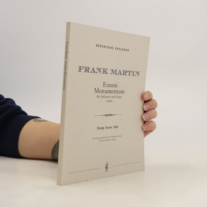 Frank Martini Erasmi monumentum