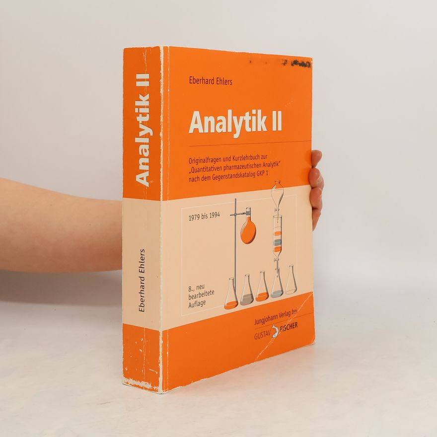 Eberhard Ehlers Pharmazeutische Analytik 2